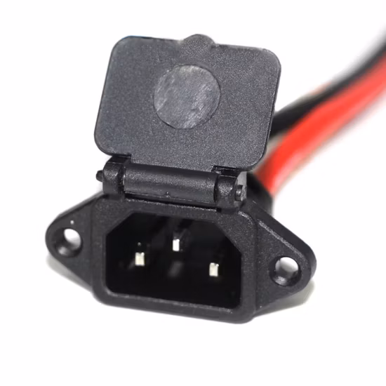 Connecteur médical du module C13 d'entrée de puissance d'IEC60320 10A 3pin